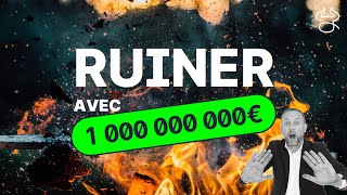 BOURSE Ruiner un milliardaire avec les 40 pires actions françaises 9999999 Indice MDR n°4 [upl. by Eetnom]