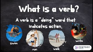 What is a Verb  Action Verbs  Parts of Speech for Kids [upl. by Drye]