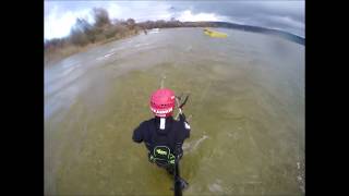 How to launch foil kites in shallow water in 90 seconds [upl. by Licko292]