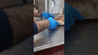 Meat preparation and packing for delivery everfreshbutchers meat foodie food halalmeat halal [upl. by Bluefarb46]