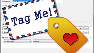 quickFilters auto tag mails with filters [upl. by Idmann]