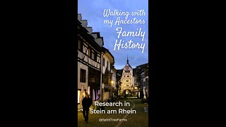 Walking with My Ancestors Stein am Rhein Switzerland [upl. by Ojoj]