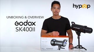 Unboxing and Overview of the Godox SK400II Studio Flash Strobe [upl. by Anehsuc]