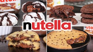 The Best Nutella Cookies  How Tasty Channel [upl. by Masterson]