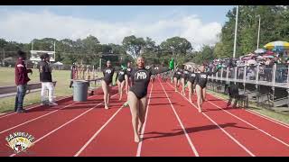 Plaquemine High March In  North Baton Rouge Botb 2024 [upl. by Nautna]