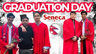 Seneca college graduation ceremony  Nepalese in canada  🇨🇦 NihcasLife [upl. by Emerald699]