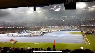 Champions League anthem Cardiff Final 2017 Juventus v Real Madrid 14 [upl. by Eibrik]