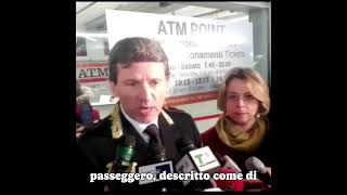 CAPOTRENO PRESA A SCHIAFFI DA PASSEGGERO NEL PAVESE [upl. by Benilda]