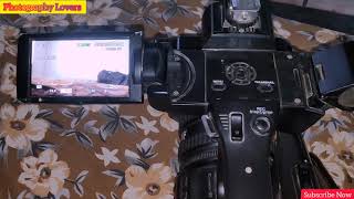 How to set time and date in sony nx camera without resat you camera  photography lovers [upl. by Ahsiadal654]