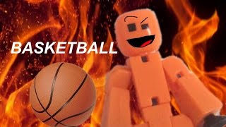 The Ultimate Basketball Trick Shot Stikbot Stop Motion Animation [upl. by Jennie]