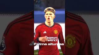 garnacho free edit 🔥 thegreatestplayerofalltime 2024 memes edit [upl. by Goulette15]