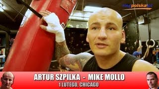 Artur Szpilka 4 dni przed walką z Mikem Mollo [upl. by Lucky]