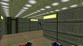 Marathon weapons mod for Doom  Fists demo [upl. by Casilda380]