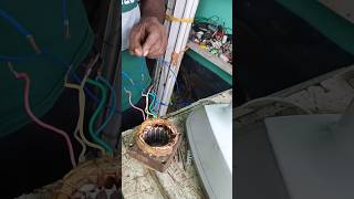 Table Fan Coil winding  Table Fan Repair Mondal tech electricial youtubeshorts [upl. by Ybhsa32]