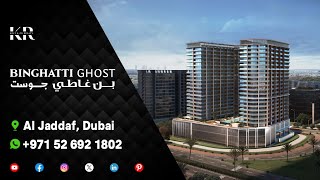 Modern Luxury Apartments  Ghost by Binghatti at Al Jaddaf Dubai [upl. by Ifen]