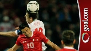 Very harsh penalty  Zoltan Gera buries it as Hungary beat Turkey [upl. by Baylor]