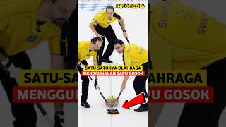 Mengapa Olahraga Curling Stone Menggunakan Sapu  INFOPEDIA [upl. by Eidissac]