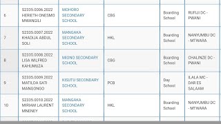 TAMISEMI Tazama hapa jinsi ya kupata selection za form 5 na vyuo 20232024 [upl. by Lleynad]