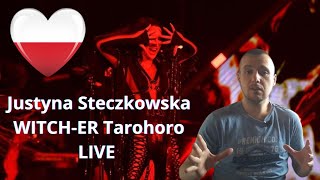 Justyna Steczkowska  Witcher Tarohoro Live  Poland Eurovision 2024 reaction [upl. by Naashar323]