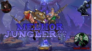 SMITE BRASIL  Aquiles JG e CuChulainn Solo  Build  Como Jogar [upl. by Desiri202]