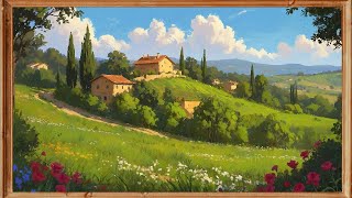 Frame TV Landscape Art  Countryside Screensaver  Vintage Art Collection For TV  4K  2hrs [upl. by Ventre]