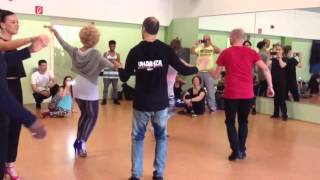 Esteban Isnardi clase básica de SON All levels en Hamburgo con Leysis Smith [upl. by Notsnarc]