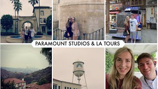 Paramount Pictures Studio Hollywood  LA Tours  USA road trip vlog day 17  SarahRoseGoes [upl. by Abbot]