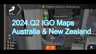 iGO Maps 2024Q2 Australia amp New Zealand [upl. by Eirrem374]