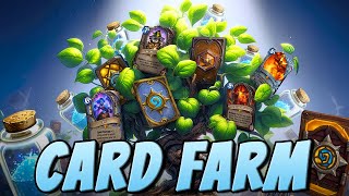 I Turned My Card Collection into a FARM Cheating the Hearthstone Progression System [upl. by Colene]