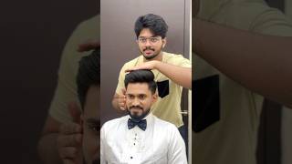 RECEPTION GROOM MAKEOVER CONTACT 9003069771 hairstyle hairtransformation [upl. by Nahshun]