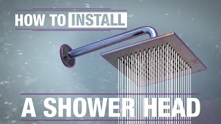 How To Replace a Shower Head [upl. by Willard]