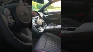 Beautiful Car Interior Genesis G70 Sport Prestige [upl. by Witte881]