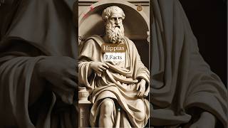 Hippias  7 Facts ancientgreekphilosophy greekphilosophers hippias philosophy [upl. by Vala]