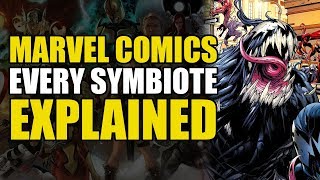 Marvel Comics All Symbiotes Explained  Comics Explained [upl. by Katleen450]