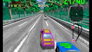 Daytona USA Arcade Play With Rival Car 00 [upl. by Adil563]