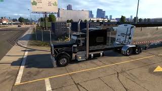 American Truck Simulator Rollin 389 To Dalhart TX With the Wilson Pacesetter [upl. by Mateya]