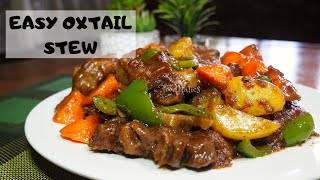 SUPER EASY TO FOLLOW OXTAIL STEW RECIPE  FOODNATICS [upl. by Landre]