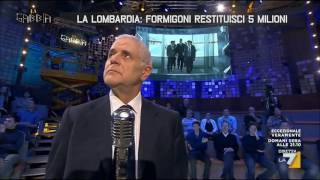 La Lombardia Formigoni restituisci 5 milioni [upl. by Kessiah]