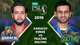 Match 2 Full Match Highlights Karachi Kings v Multan Sultan  HBL PSL 4  2019 [upl. by Ecadnarb647]