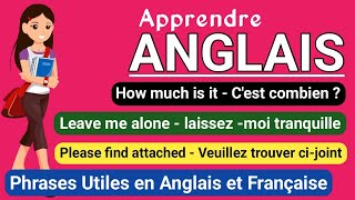 French Phrases Très Utiles Pour Parler Anglais et Français  Phrases pour Améliorer Votre Anglais [upl. by Jorgenson]