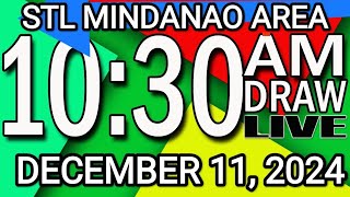 LIVE 1030AM STL MINDANAO RESULT DEC 11 2024 bukidnonswer3 bukidnonswer4 gensanswer3 gensan [upl. by Ahsilek539]