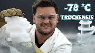 Experimente mit Ultratieftemperatur TROCKENEIS 𝟰𝗞  JJChemistry [upl. by Alemaj]