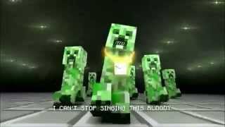 Minecraft Music Video Im a Creeper [upl. by Attela]