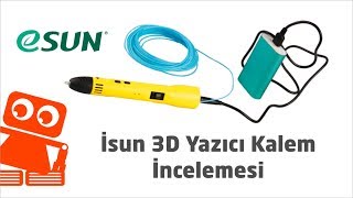 3D Kalem3D Printig Pen İnceleme  Esun  Uygun Fiyatlı ve Eğlenceli [upl. by Ferneau]