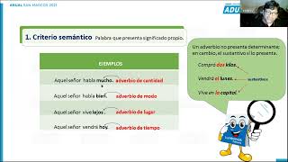 28 PALABRAS INVARIABLES EL ADVERBIO [upl. by Cogen]