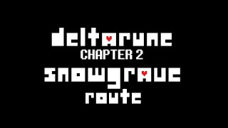 Deltarune Ch 2 Full SnowGrave Route  No Commentary Save Files Included [upl. by Euell]