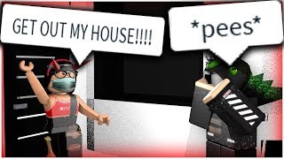 Roblox TROLLING on BLOXBURG w GoingLimited [upl. by Attiuqram]