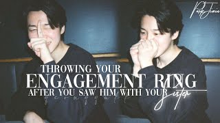 Jimin FF  Throwing your Engagement Ring after you saw him with  Bonus Part [upl. by Felipe]