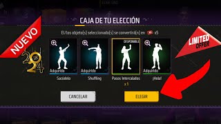 Como Reclamar Cualquier Emote Gratis en Free Fire Sin 💎Diamantes En Solo Minutos ✅ [upl. by Jonie804]