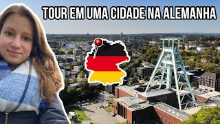 Tour pela minha CIDADE NA ALEMANHA  Bochum  CENTRO ESTÁDIO PARQUE MUSEU RATHAUS [upl. by Melonie]